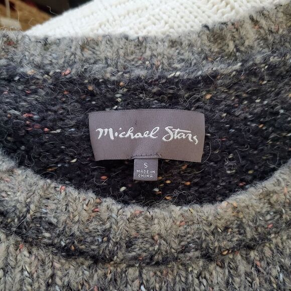 Michael Stars Zip Cuff Sweater Size Small - Picture 9 of 11